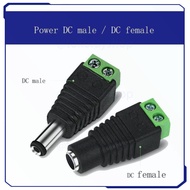 DC 12V Male Female CCTV LED Strip Jack Connector 5 Pairs - EC5