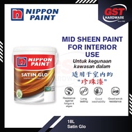 Nippon Paint Satin Glo Interior Paint 18L Off White Cat Rumah Nippon Paint Interior Cat Dinding Ruma