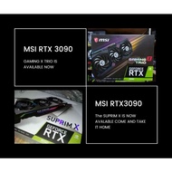 MSI RTX 3090 GAMING X TRIO & SUPRIM X 24GB