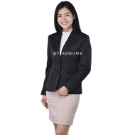 สูทหญิง สีดำ // สูททางการ สูทแท้ by bangbang [ แถมถุงสูท+เปลี่ยนฟรี ]