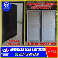 pintu full aluminium 80x200