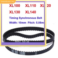 【SWEETBB⭐】100XL 110XL 120XL 130XL 140XL 037 Timing Belt Rubber Belt 10mm Width 1/5'' Pitch