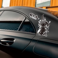 Car Decorative Stickers Creative Unique 3D Three-Dimensional Guan Gong Guan Yu Guan Erye Guan Yuncha