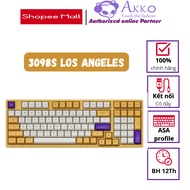 Akko 3098S Los Angeles Mechanical Keyboard (PBT Double Shot/Rainbow LED/ ASA profile)