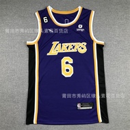 Basketball Uniform James Jersey Wholesale Embroidered Version Jersey LAKERS6 Lakers AHDZ