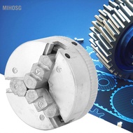 mihosg Z011 Zinc Alloy 3 Jaw Chuck Clamp Accessory Compact Size Easy to Use for Mini Metal Lathe