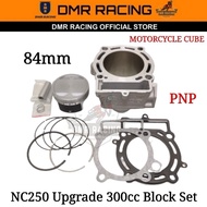 Motocross NC250 Upgrade 300cc 84mm Cylinder Block Set with Piston Kit (KAYO/BSE/XGZ/ZUUMAV/HJ/KEWS)