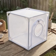 Breeding Enclosure Fiberglass Frame Butterfly Habitat Butterfly Habitat Enclosure Square Zippered Me