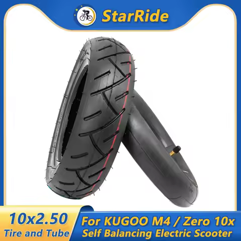 10 Inch 10x2.50 Inner Outer Tyre 10*2.50 Tire for Self Balancing Kugoo M4 Zero 10X Electric Scooter 