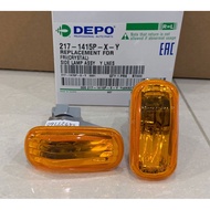 ✨ถูกที่สุด✨ ไฟแก้ม ไฟแก้มข้าง ไฟเลี้ยวข้าง HONDA CIVIC ES ซีวิค 2001 2002 2003 2004 2005 สีส้ม J