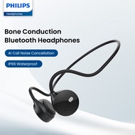 Philips Bone Conduction Sports Bluetooth Headphones TAA1609-BK