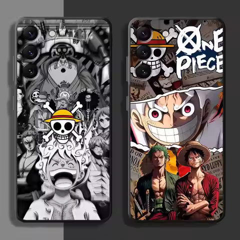 Anime O-One Piece Luffy Phone Cover Case for Samsung Galaxy A12 A13 A14 A15 A16 A23 A54 A71 A17 A51 