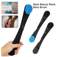 Sponge Back Applicator, Foldable Long Handle Back Beauty Brush, Convenient Portable Reusable Streak 