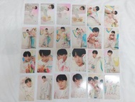 Seventeen 尹淨漢 Jeonghan Yoon 韓國 Face the sun carat ver 專輯 24張小卡
