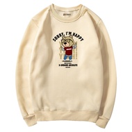 Dhozen Crewneck Sweatshirt Sorry i'm Happy A251