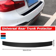 90CM F30 Rear Bumper Guard Protector Trim Cover Sill Plate Trunk Rubber Pad Universal For BMW E36 E46 E90 F10 E70 E71 G2