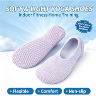 Indoor fitness shoes, soft-soled lightweight home shoes, soft and light yoga shoes for home aerobics