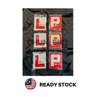 JPJ LESEN STICKER P STICKER L STICKER MOTOR LICENSE STICKER UKURAN JPJ