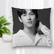 （ALL IN STOCK XZX）Customer Service Decoration Pillow Case Yim Si Wan Actor Square Zipper Pillow Best