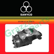 Sanyco Brake Pump Wheel Cylinder Front Left (No Bleeder Pin) 8-97081-145-0 Isuzu Hicom MTB140 2.8 (S