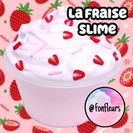 Fonfleurs Slimes 🇸🇬 La Fraise Strawberry DIY Butter Set Pink 5oz Kids Dessert Chidren Toys Fruits Cupcake Presents Gifts