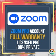 Zoom Pro Account | Premium Meeting Account | Full Warranty