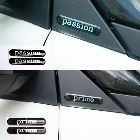 3D Passion Prime Emblem Logo Waterproof Exterior Car Stickers For Mercedes Smart 451 450 Fortwo Deco