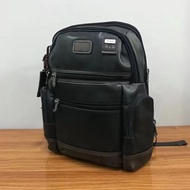 [Tumiseller.my][Ready Stock]tumi 922681 Top layer leather backpack for men computer back backpack br