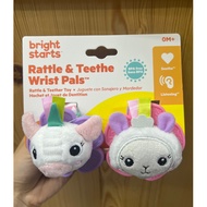Bright Starts Rattle & Teether Wrist Pals Toy