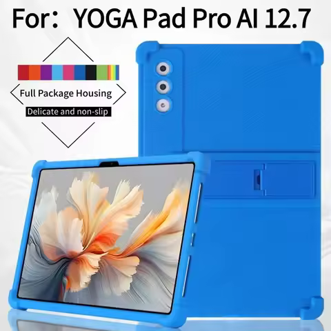 Shockproof Protector Funda For Lenovo Yoga Tab Plus Case TB520FU Soft Silicon Kickstand Cover For Yo
