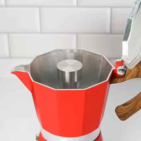 Stainless Steel Moka Pot Stovetop Splash-proof Valve Moka Pot Splash-proof Cover Splash Cap Espresso