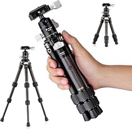 Fotopro Carbon Fiber Mini Tripod, 15 Inch /0.86 lbs Lightweight Compact Travel Tripod with 360 Degre