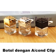 8ML Car Perfume Bottle with Clip empty glass bottle 802