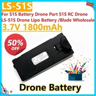 New 3.7V 1800mAh Replacement Battery for S1S Battery Drone Part S1S RC Drone LS-S1S Drone Lipo Batte