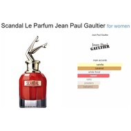 แท้ 100% Jean Paul Gaultier SCANDAL EDP (น้ำหอมยกขา) 80ml / SO Scandal Jean Paul Gaultier