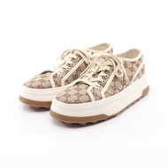 【二手，A級】Gucci GUCCI 運動鞋 Gucci Tennis 1977 GG帆布運動鞋 男士二手 A級