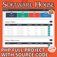 Online Flight Booking System Full PHP Project with Source Code