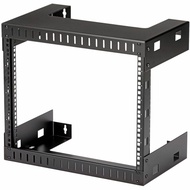 StarTech.com 2-Post 8U Heavy-Duty Wall-Mount Network Rack, 19" Open Frame Server Rack, 12" Deep, Wal