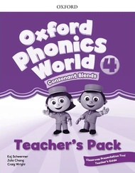 (Bundanjai) หนังสือ Oxford Phonics World 4 Teacher s Pack with Classroom Presentation Tool (P)