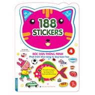 Book - Mathematical thinking IQ EQ CQ (4-5 years old) - 188 stickers (book 4)