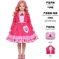Ready Stock Descendants Descendants5 Pink Princess Cos Costume Children Halloween Fairy Tale Cosplay