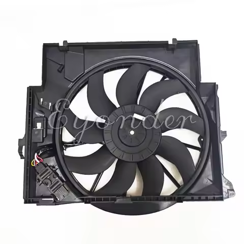Electric Cooling Radiator Fan for BMW E82 E88 120d 135i E90 LCI E91 E92 E93 320d 335d 335i E84 X1 E8