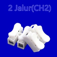Quick Cable Wire Connector 2 Pin 2pin Push Cable Connector/ CH2 CH3