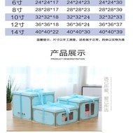 QM🔔Window Transparent6/8/10/12Inch Birthday Cake Box Box Square Double Layer HeighteningLOGO 1H39