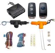 AUTO K ONE  ชุดเซ็นทรัลล็อครถยนต์พร้อมรีโมทไม่มีกุญแจ 2ตัว 12V สำหรับรถยนต์ 2 ประตู  ใช้ได้กับทุกรุ่