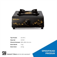MIYAKO LPG Gas Stove 1 Burner KG-101 C / KG101C / KG 101 C
