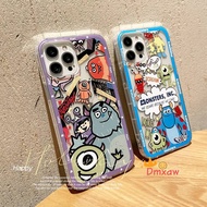 Carton Mike Sulley Monster Soft Case OPPO Reno 8 7 6 4G 7Z 8Z 8 7 Lite 7 Pro 5G 6 Pro Plus 6Z 4Z 5 4 3 Pro SE 5 4 Lite 4f 5f 2Z 2f 2 Z R17 Pro R15 R11 R11S R9S Cute Phone Case