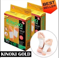KOYOK KAKI KINOKI GOLD DETOX PENYERAP RACUN DAN HILANGKAN RASA NYERI DI TELAPAK KAKI ANDA 1 BOX ISI