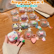 For Airpods gen 4 Case Casing Soft Silicone Earphone Case Trendy ideas DIY NO.8