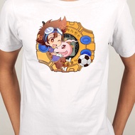 Short Sleeve T-shirt shirt Digimon Adventure Agumon Taichi Yagami Gabumon Yamato anime O-Neck Men Fa